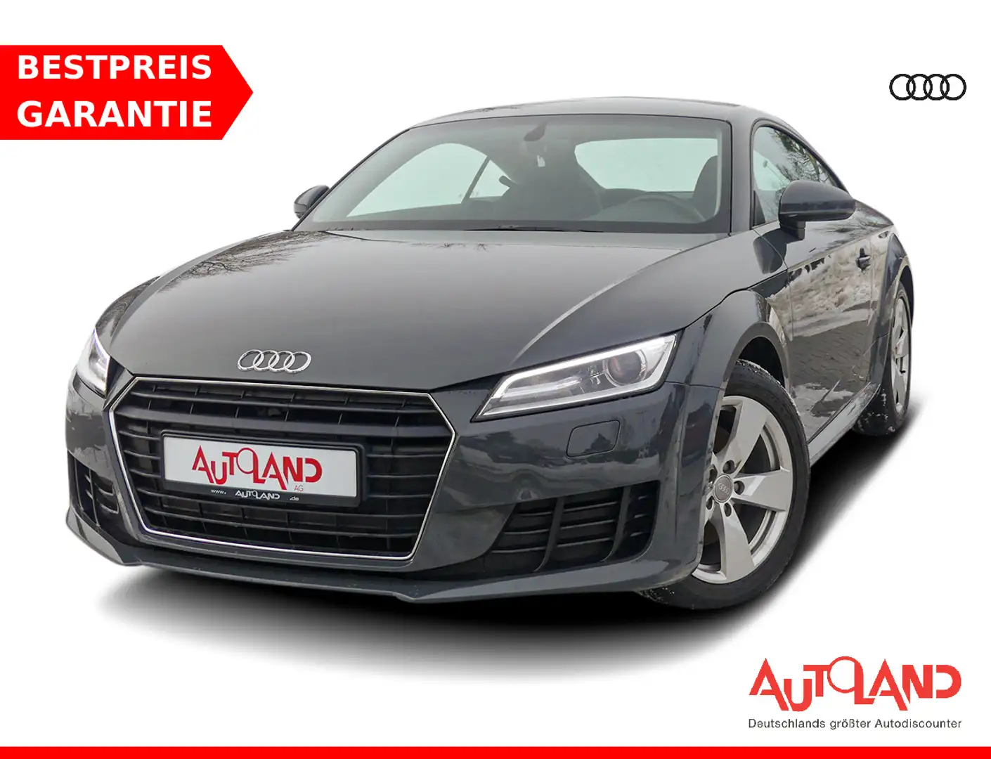 Audi TT Coupe 1.8 TFSI Totwinkel Virtual Cockpit Gris - 1