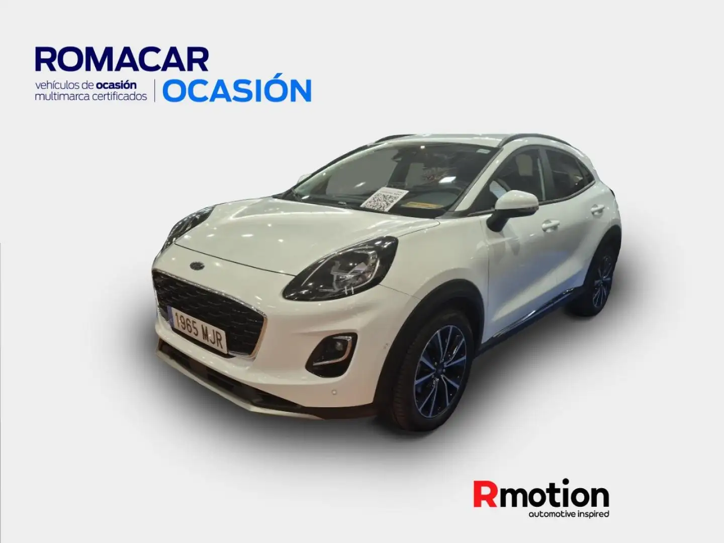 Ford Puma 1.0 EcoBoost MHEV Titanium 125 Blanco - 1