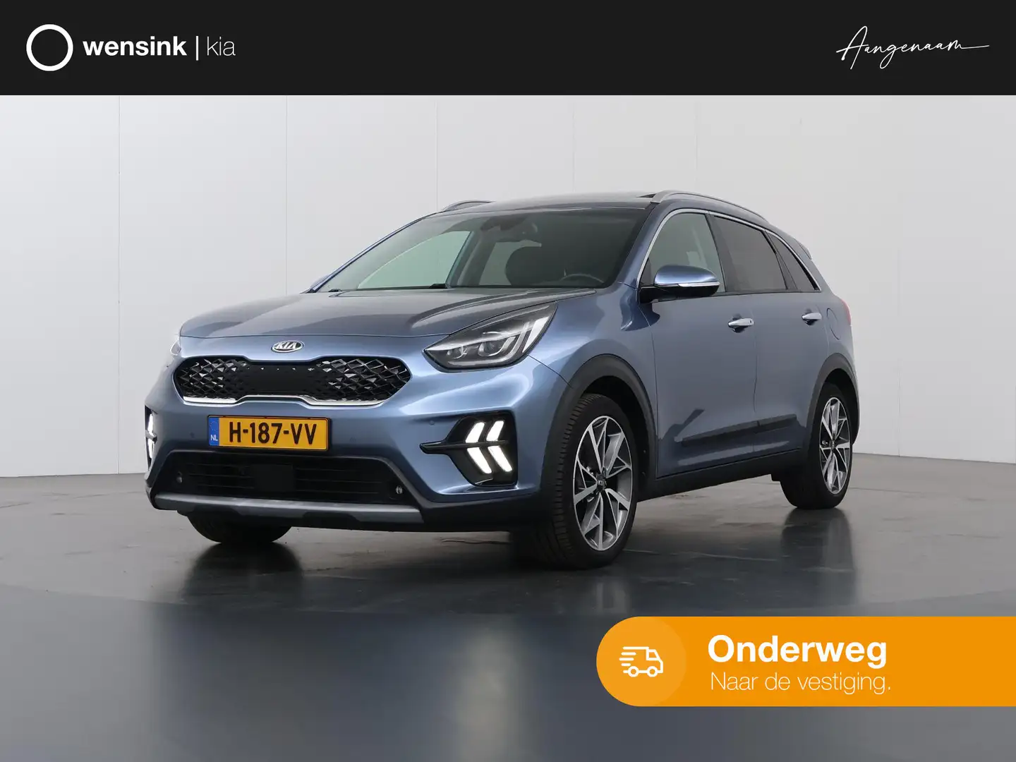 Kia Niro 1.6 GDi Hybrid ExecutiveLine | Lederen Bekleding | Blauw - 1