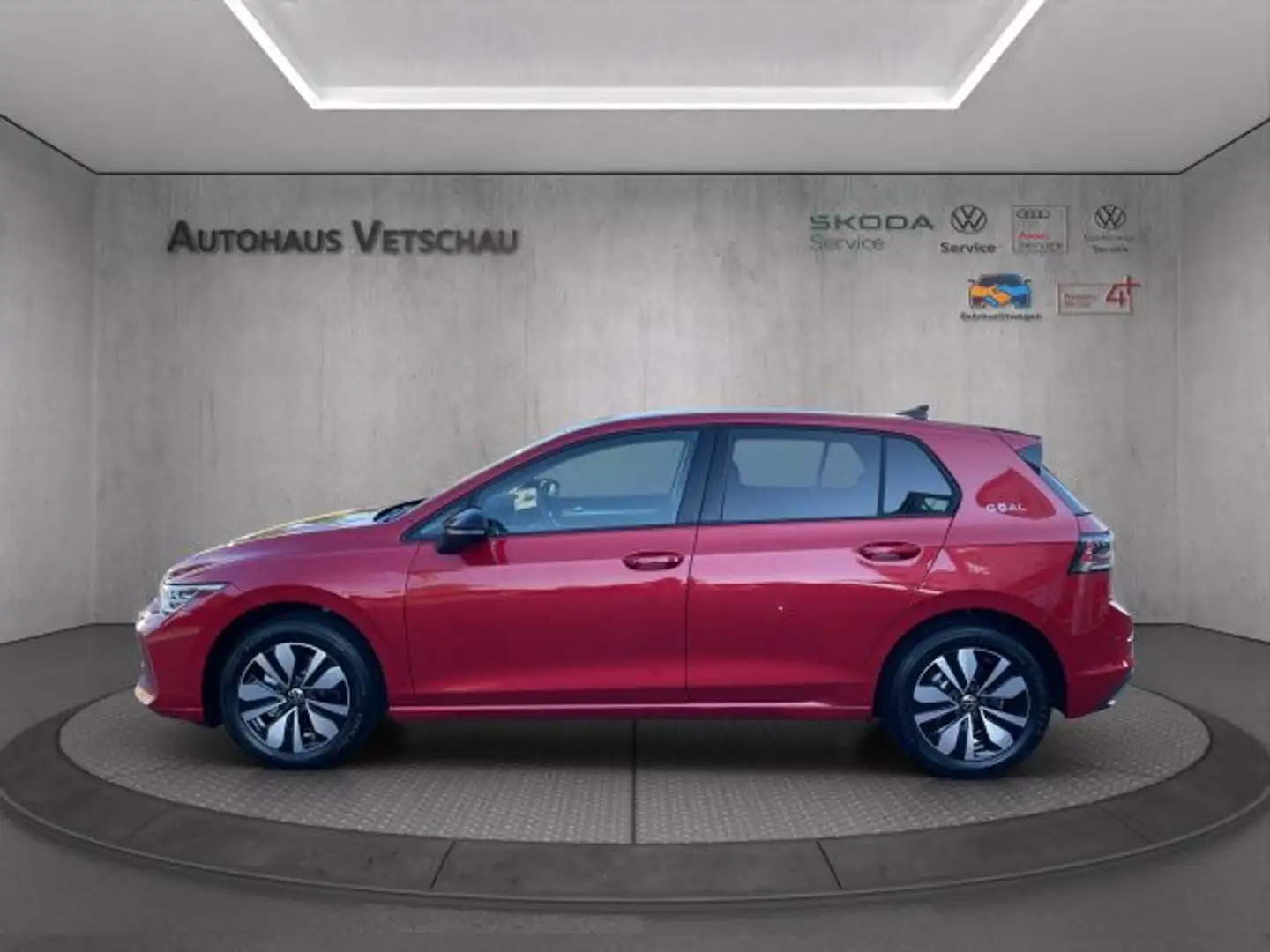 Volkswagen Golf VIII Goal 1.5 eTSI DSG/AHV/Matrix/RFK/NAVI Rot - 2