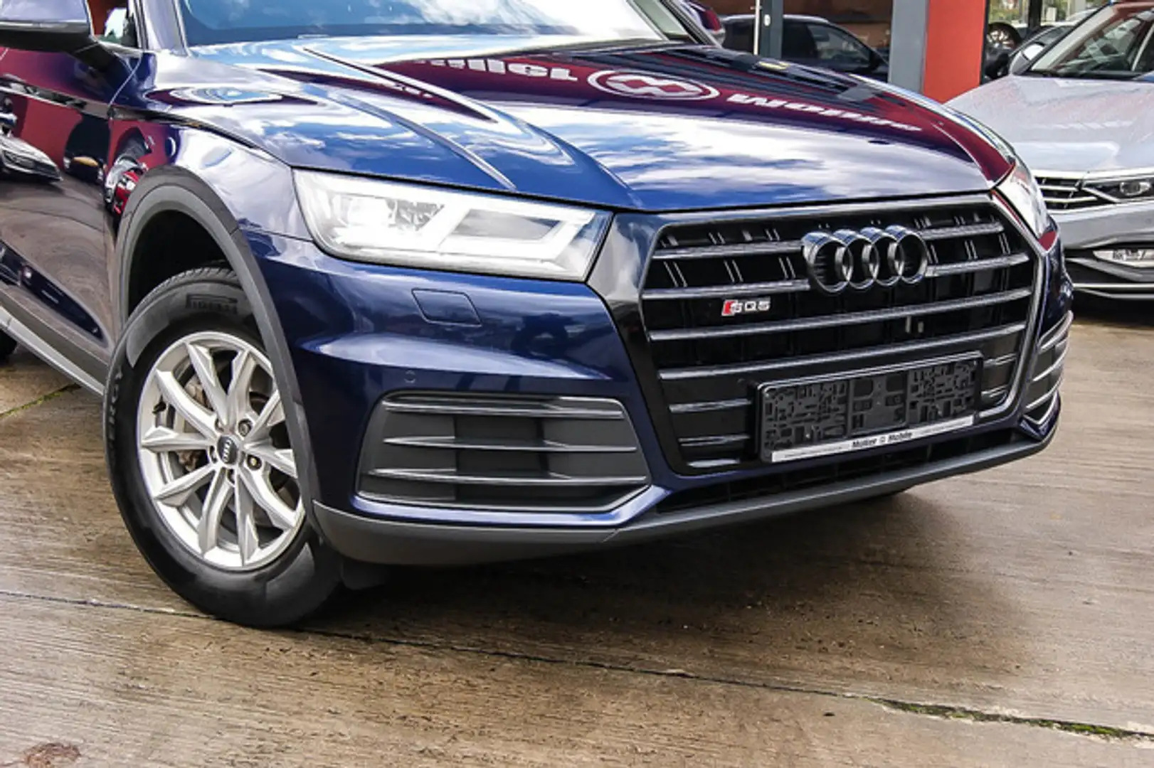 Audi Q5 40 TDI quattro S tronic MATRIX LED PANORAMA Bleu - 2