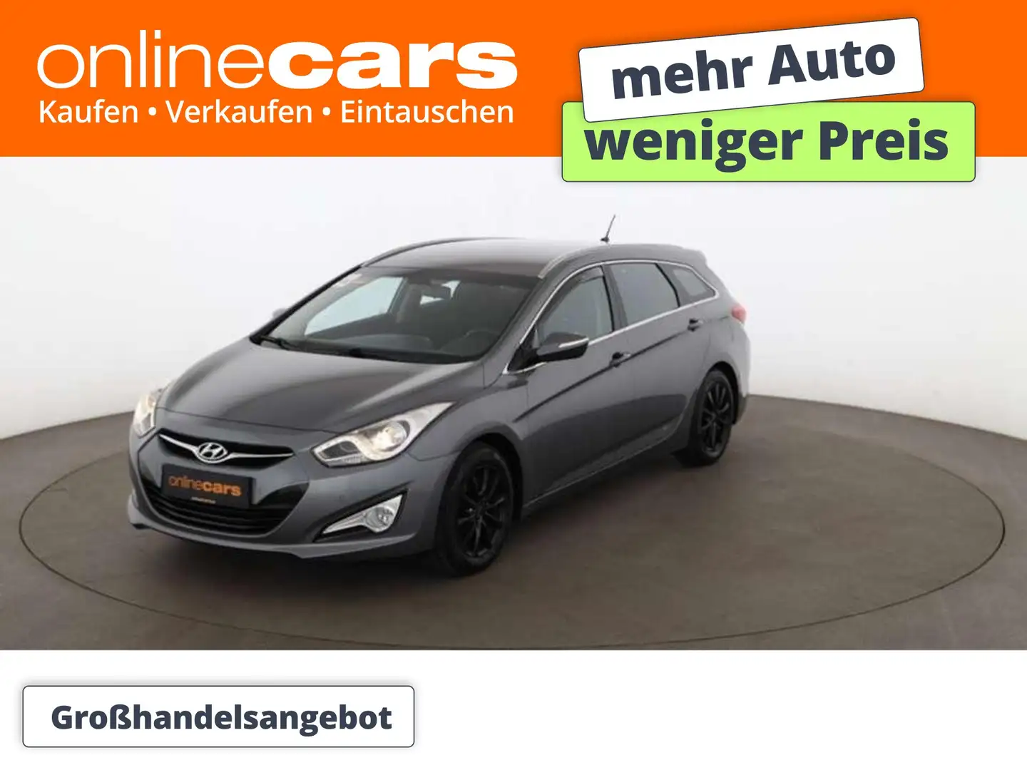 Hyundai i40 cw 1.6 GDI Comfort TEMPOMAT KLIMA PDC Silber - 1