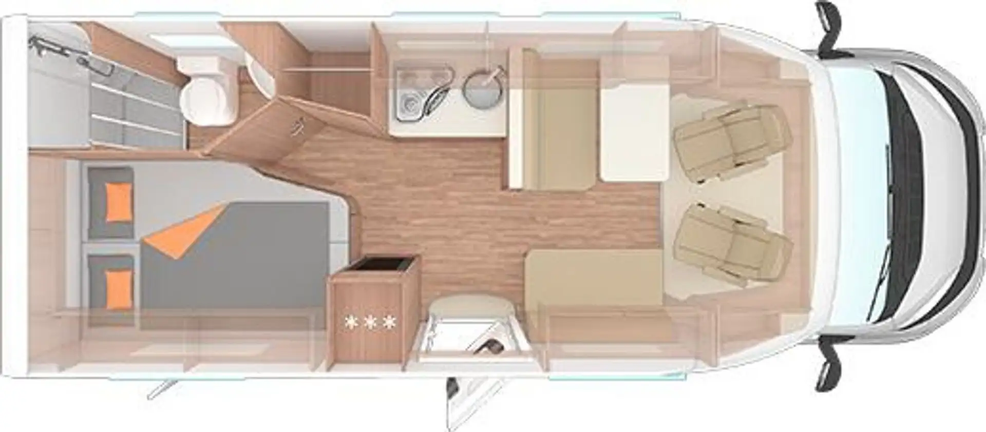 Weinsberg CaraLoft 650 MF (Ford) Automatik Grau - 2