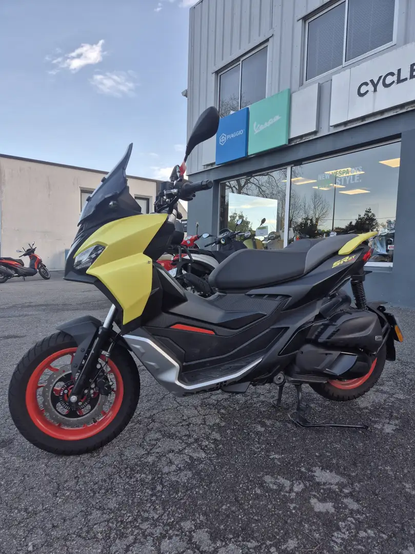 Aprilia SR 125 Jaune - 2
