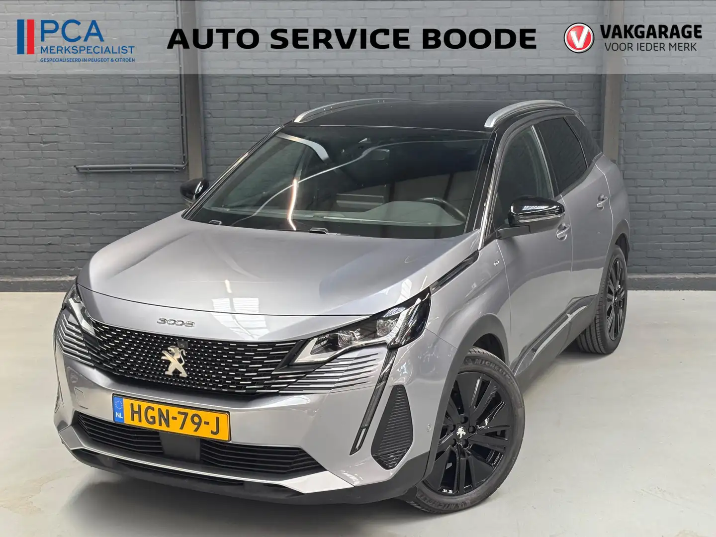 Peugeot 3008 1.6 (180 pk) automaat GT - alcantara/leder - massa Gris - 1