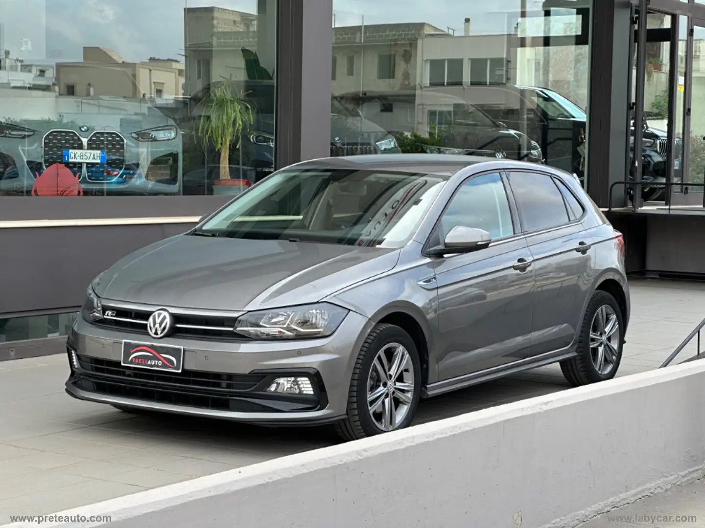 Volkswagen Polo 1.6 TDI 95CV 5p. Sport BMT R-LINE Gris - 1