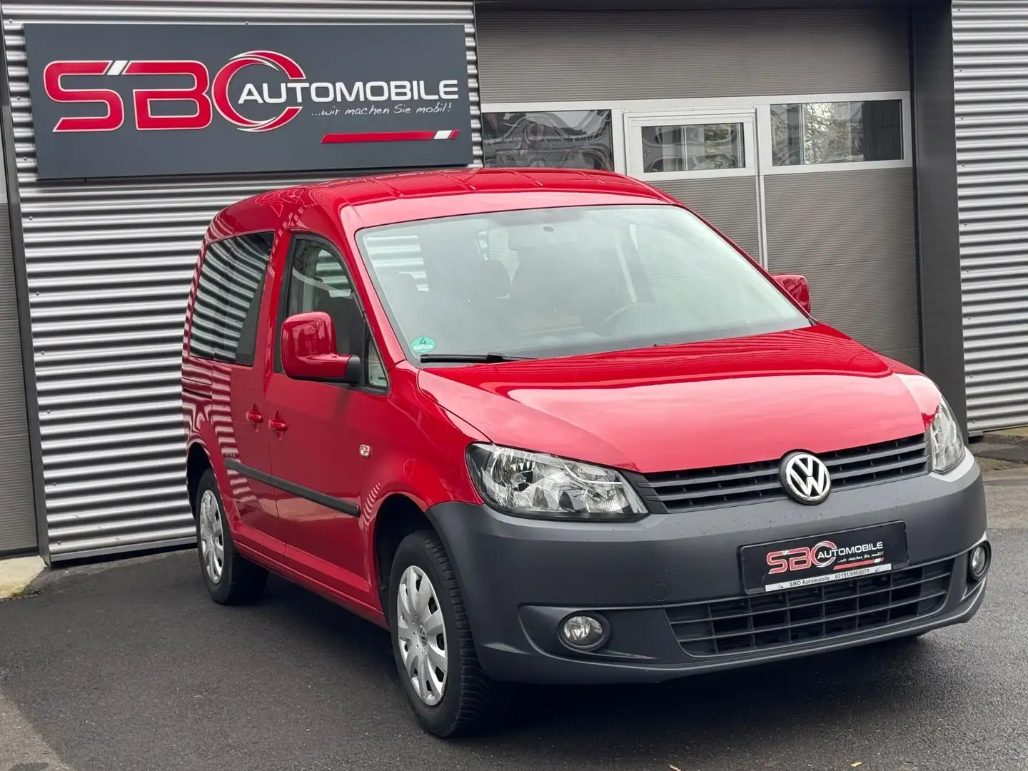 Volkswagen Caddy /Kombi JAKO-O Trendline BMT/7Sitze Rot - 1