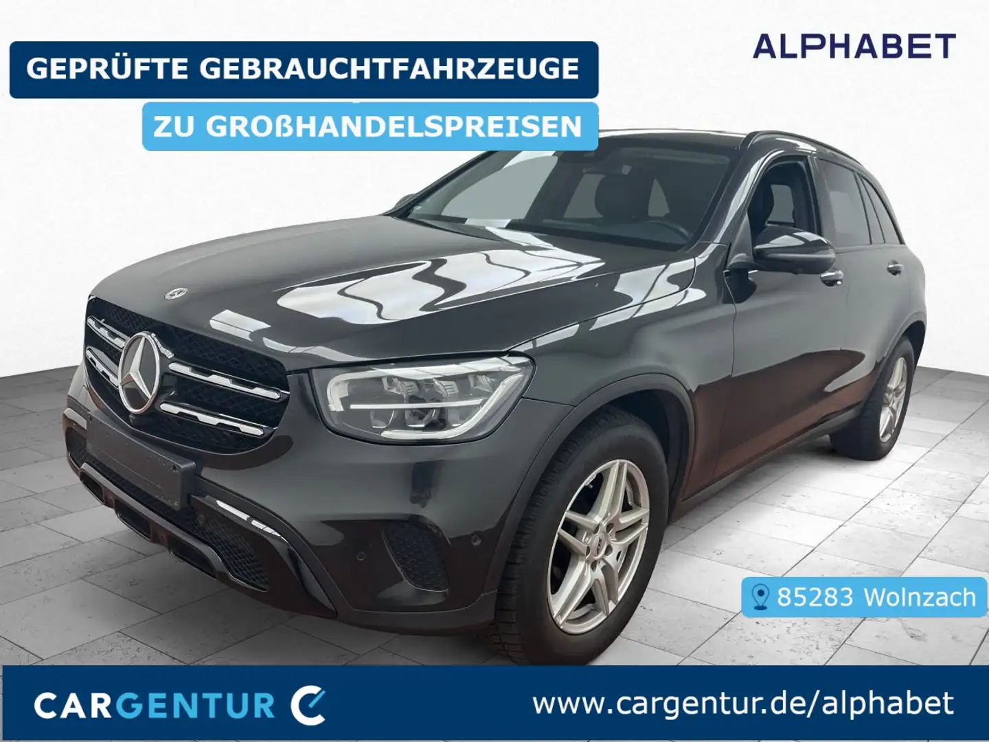 Mercedes-Benz GLC 220 d 4Matic Burmester 360° AHK ACC BLIS Key Grijs - 1