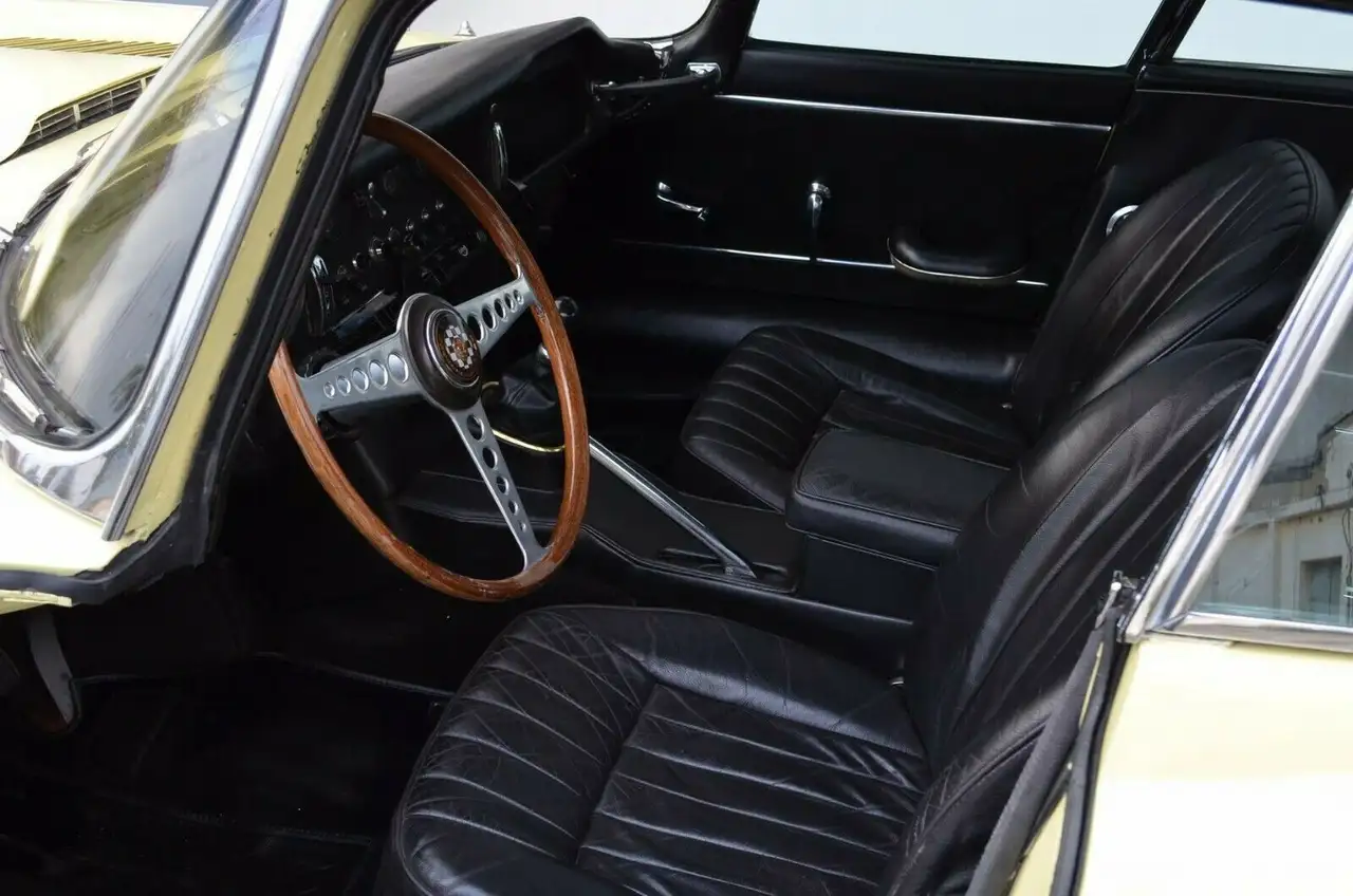 Jaguar E-Type Serie 1 4.2 · seltene Klimaanlage · Matching Numbers, foto 6