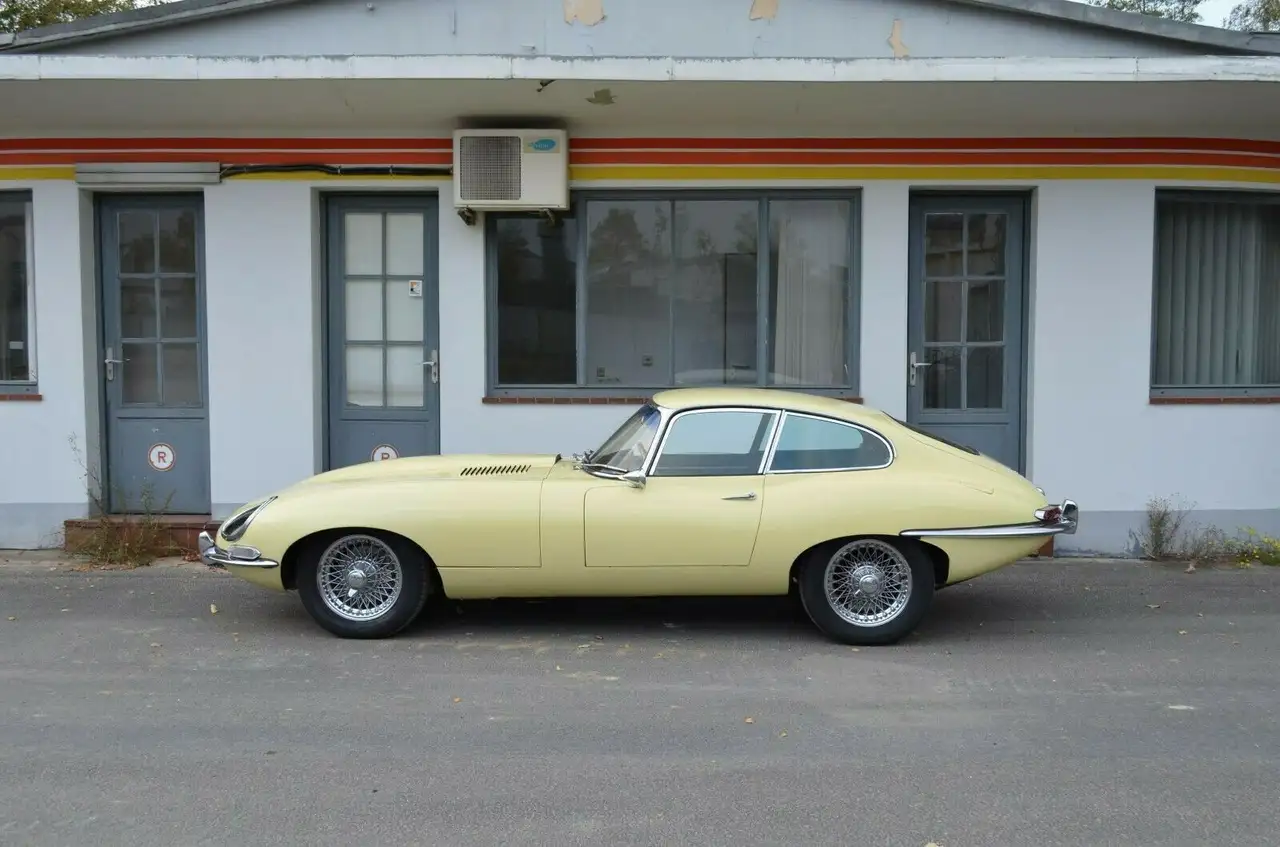 Jaguar E-Type Serie 1 4.2 · seltene Klimaanlage · Matching Numbers, foto 2