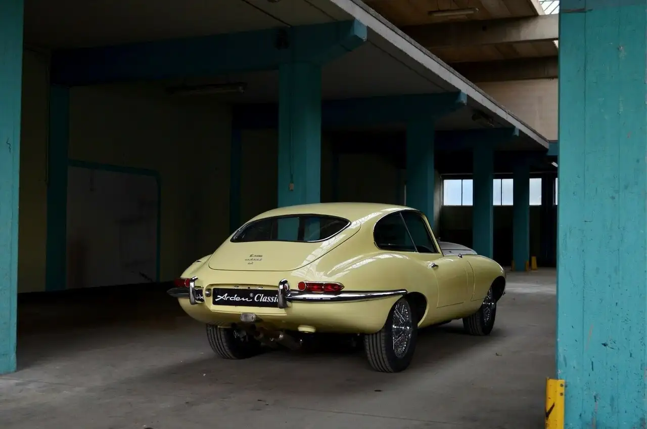 Jaguar E-Type Serie 1 4.2 · seltene Klimaanlage · Matching Numbers, foto 10