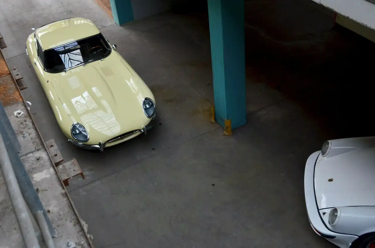 Jaguar E-Type Serie 1 4.2 · seltene Klimaanlage · Matching Numbers, foto 9