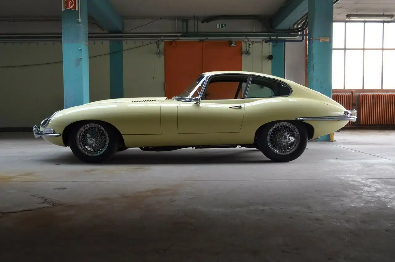 Jaguar E-Type Serie 1 4.2 · seltene Klimaanlage · Matching Numbers, foto 8