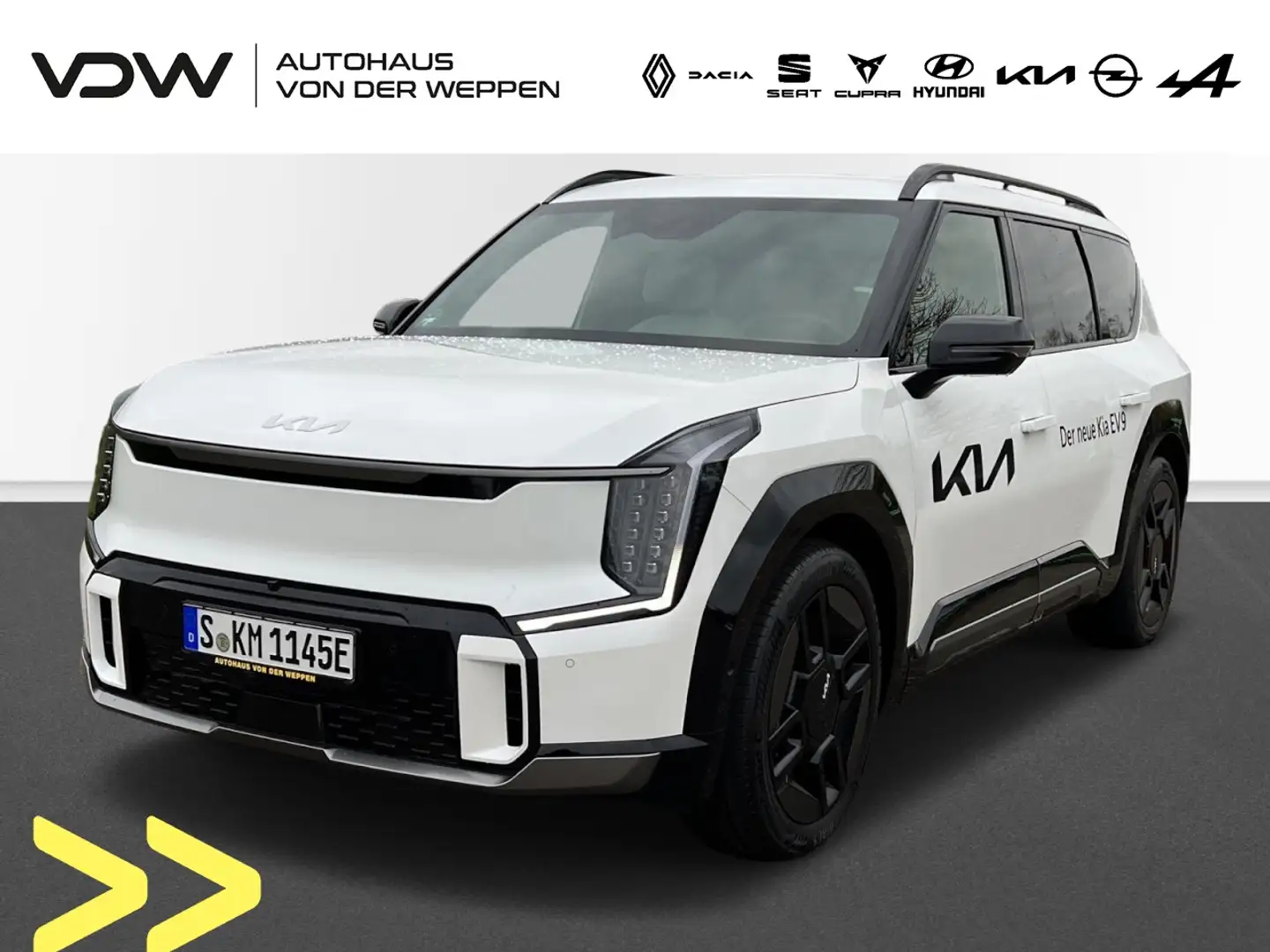 Kia EV9 AWD GT-Line Launch Edition 7-Sitzer Blanco - 1