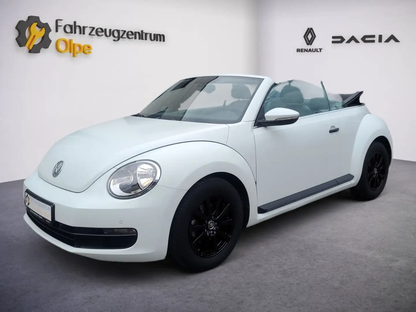 Volkswagen Beetle Cabriolet, SHZ, inkl. WR, Garantie Weiß - 1