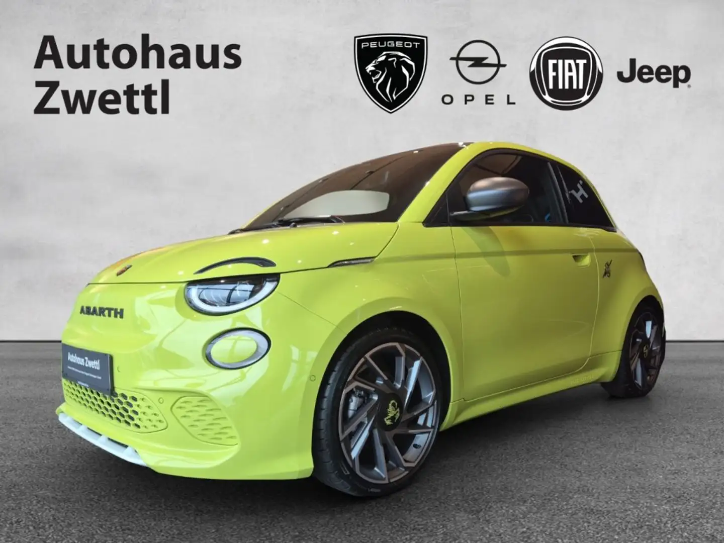 Abarth 500e Turismo Elektro 155 PS 42kWh Batterie zelena - 1