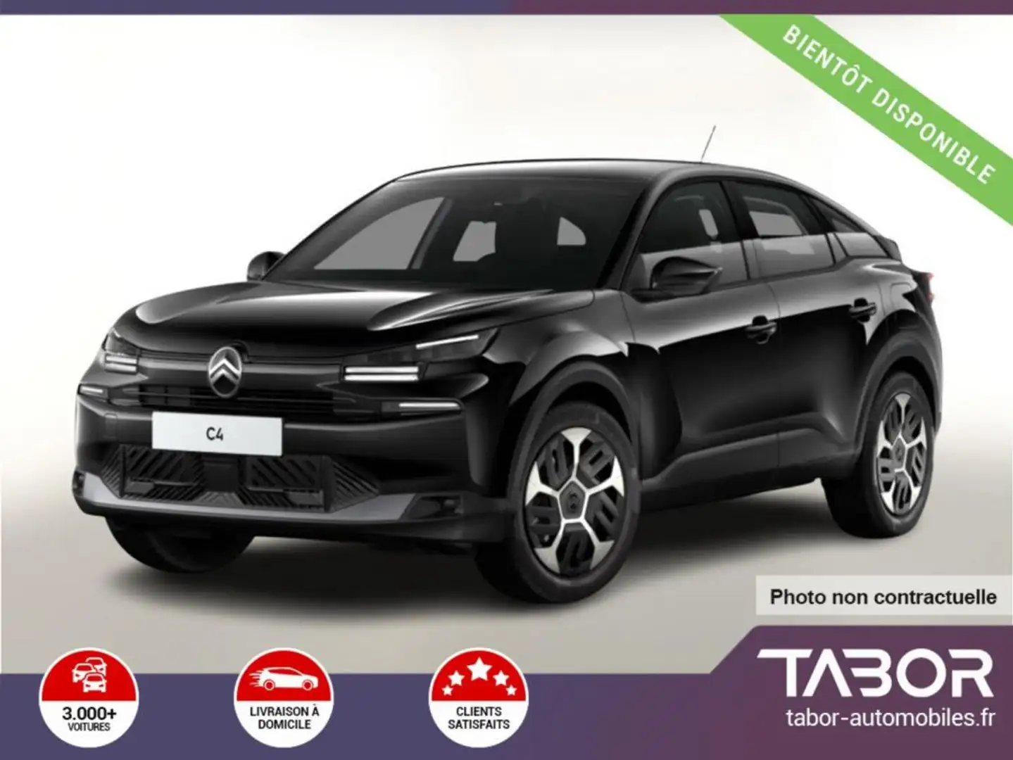 Citroen C4 1.2 MHEV 145 eDSC6 Plus LED GPS cam Noir - 1