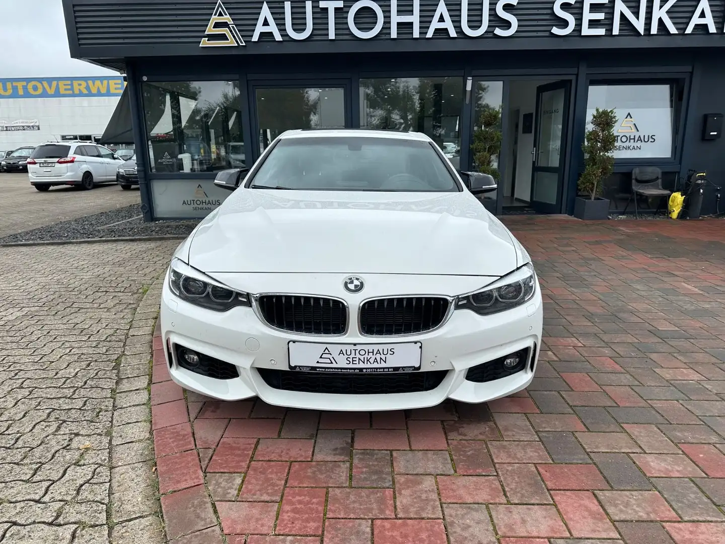 BMW 420 d Coupe M Sport*LED*NAVI*SCHIEBEDACH* Weiß - 2