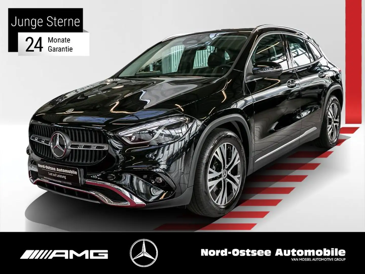 Mercedes-Benz GLA 200 PROGRESSIVE ADV+ AHK DISRTO MULTIBEAM Noir - 1