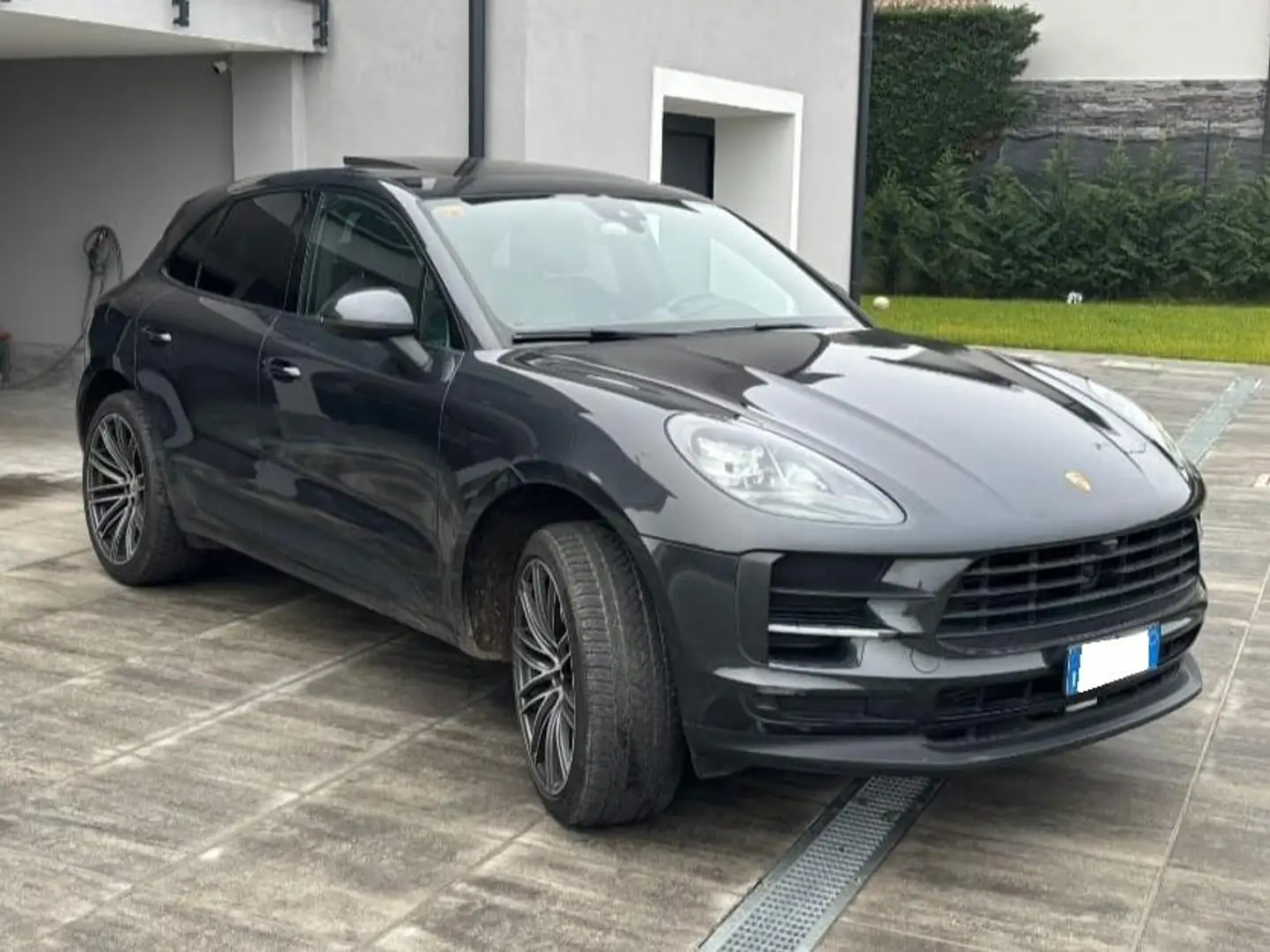 Porsche Macan 2.0 245cv PDK NAVY PELLE TETTO!! Schwarz - 1