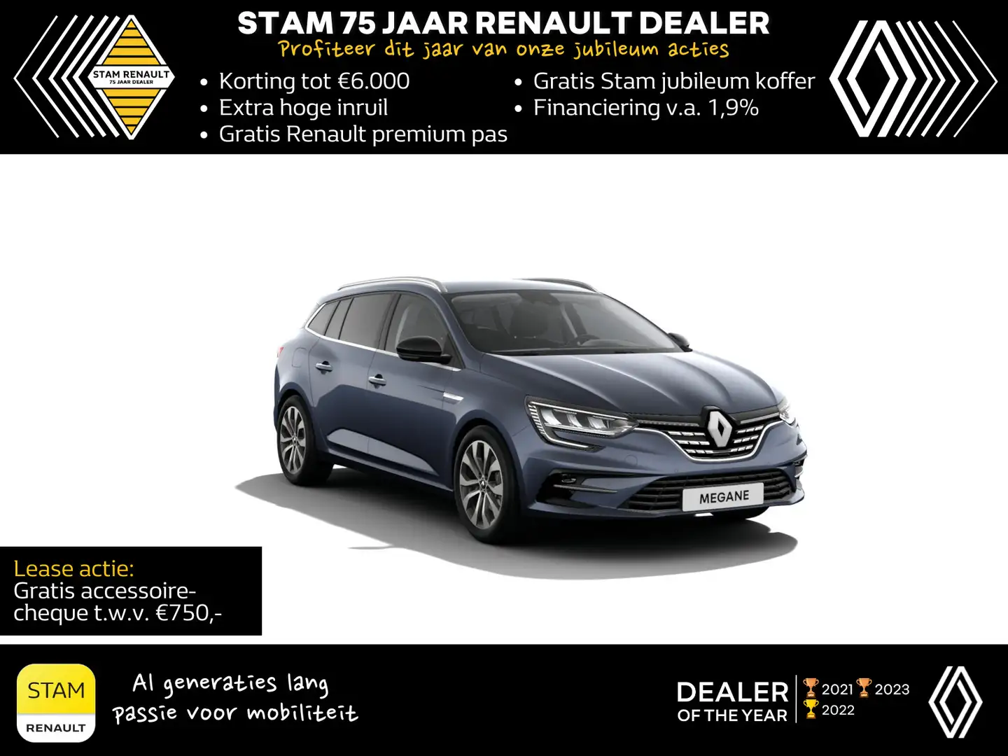 Renault Megane Estate TCe 140 7EDC Techno Automaat | Pack Winter Grey - 1