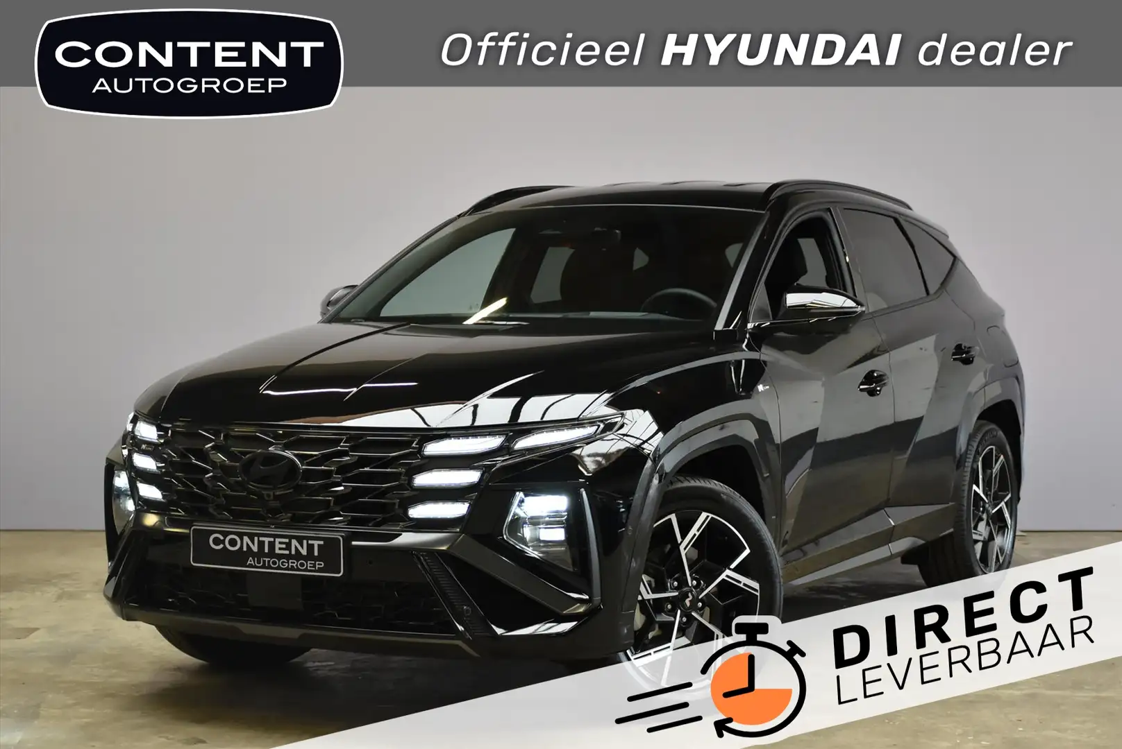 Hyundai TUCSON 1.6 T-GDi PHEV 252pk N Line Business I Voorraad ac Nero - 1