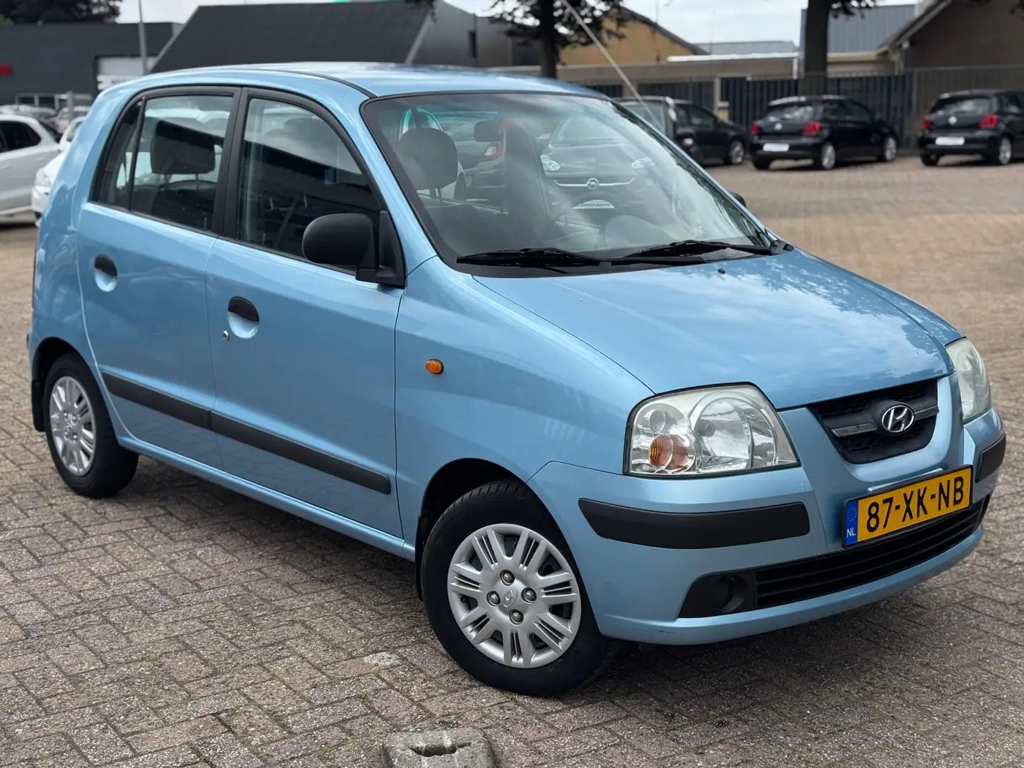 Hyundai Atos 1.1i Active Cool AC NIEUWE APK NAP 87DKM Blauw - 2