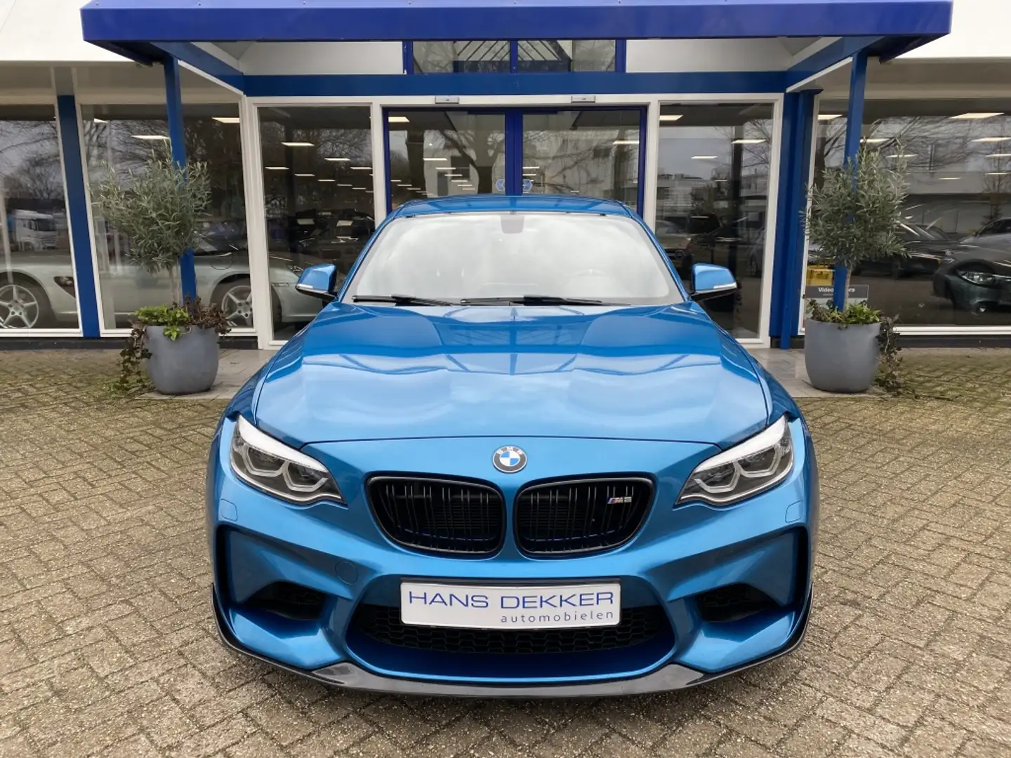 BMW M2 M2 DCT LCI - M PERFORMANCE UITLAAT - LEER - CARBON Blau - 2