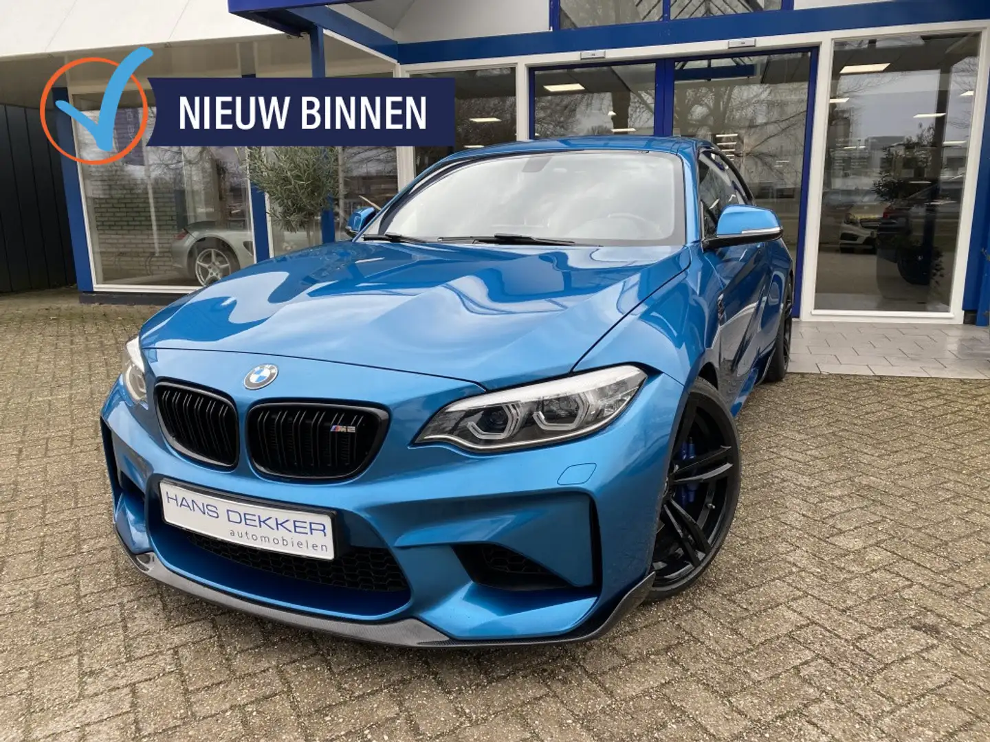 BMW M2 M2 DCT LCI - M PERFORMANCE UITLAAT - LEER - CARBON Blau - 1