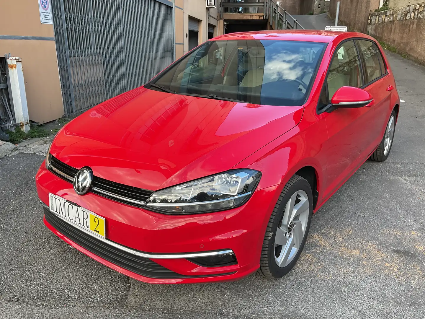 Volkswagen Golf 2.0 TDI DSG 40 mila Km !!!! Rosso - 1