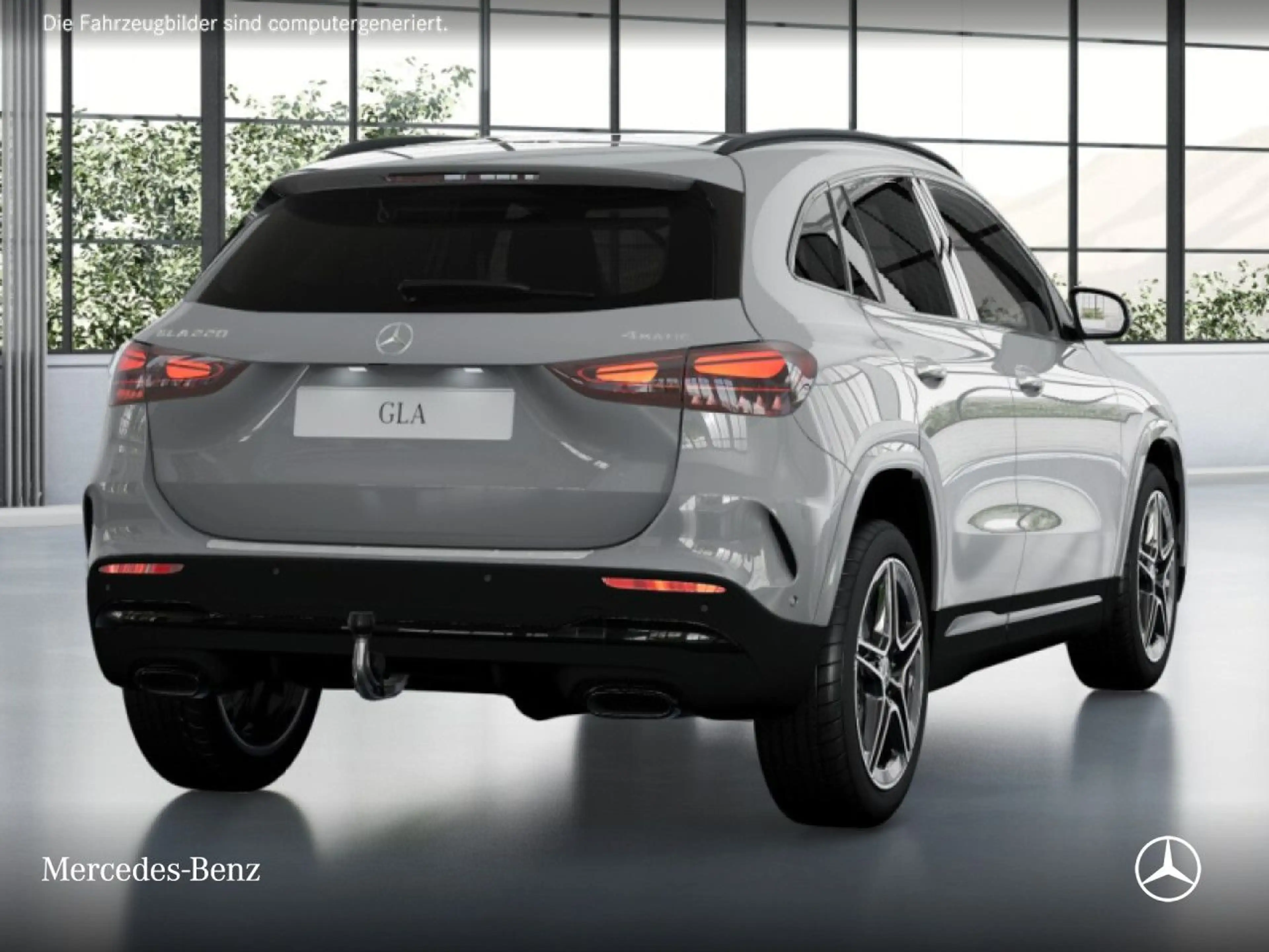 Mercedes-Benz GLA 220 4M AMG+NIGHT+AHK+MULTIBEAM+KAMERA+19"+TOTW — photo 4