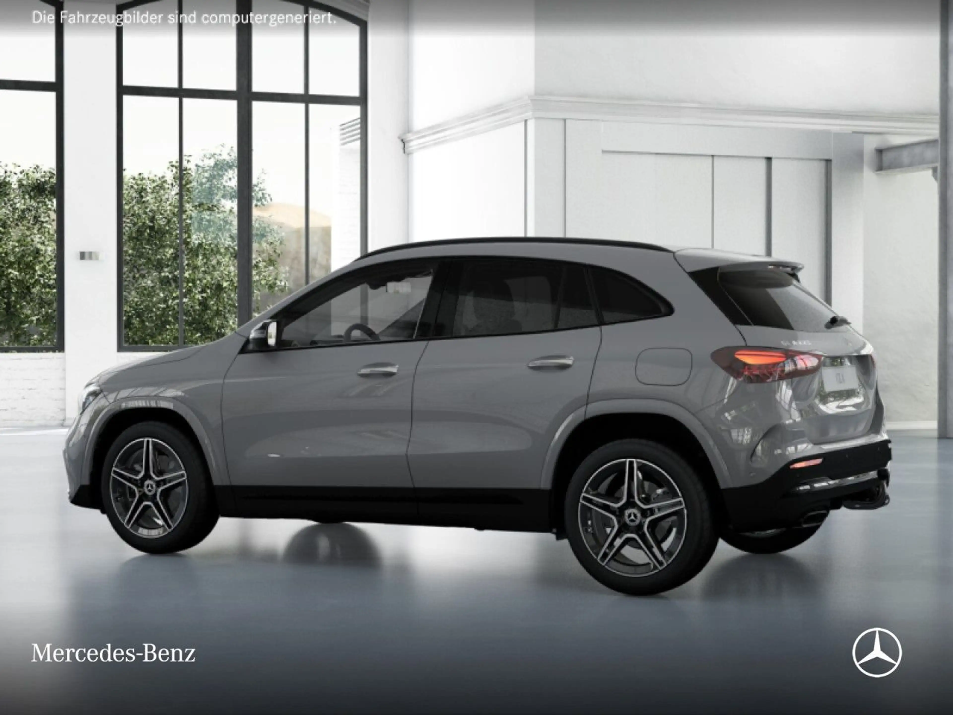 Mercedes-Benz GLA 220 4M AMG+NIGHT+AHK+MULTIBEAM+KAMERA+19"+TOTW — photo 14