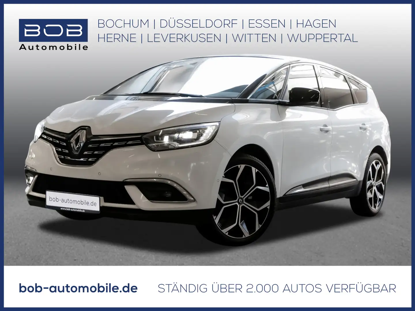 Renault Grand Scenic INTENS TCe 140 GPF NAVI PDC KLIMA Weiß - 1