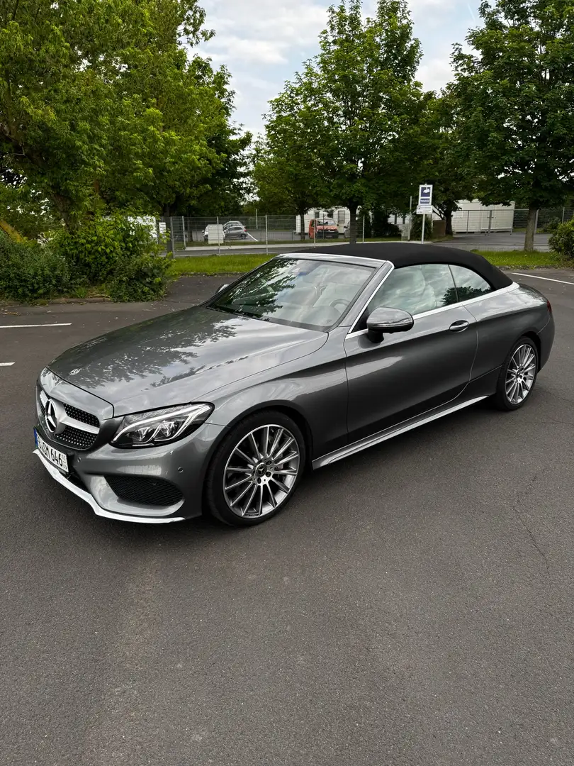 Mercedes-Benz C 300 Cabrio 9G-TRONIC AMG Line Gris - 1