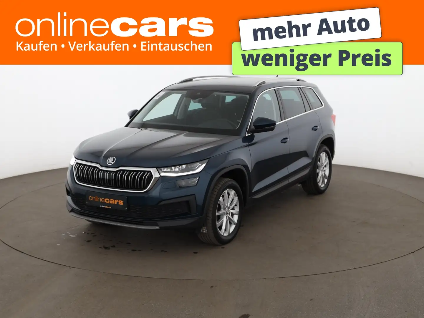 Skoda Kodiaq 2.0 TDI Style Aut LED RADAR LEDER NAVI PDC Blau - 1