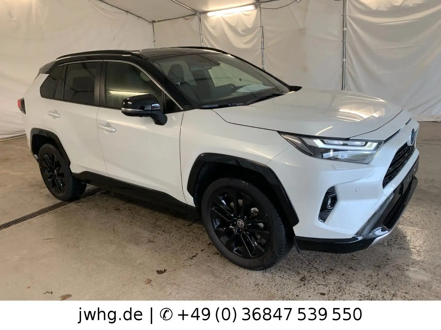 Toyota RAV 4 4 Hybrid Style|LED+|Virtual|360|ACC|TechnikP Weiß - 2
