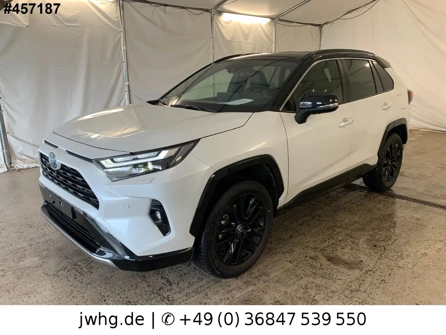 Toyota RAV 4 4 Hybrid Style|LED+|Virtual|360|ACC|TechnikP Weiß - 1