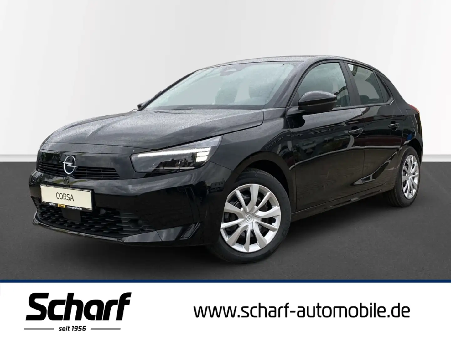 Opel Corsa Edition 1.2 T Klima PDC LED SHZ LHZ DAB Apple Schwarz - 1