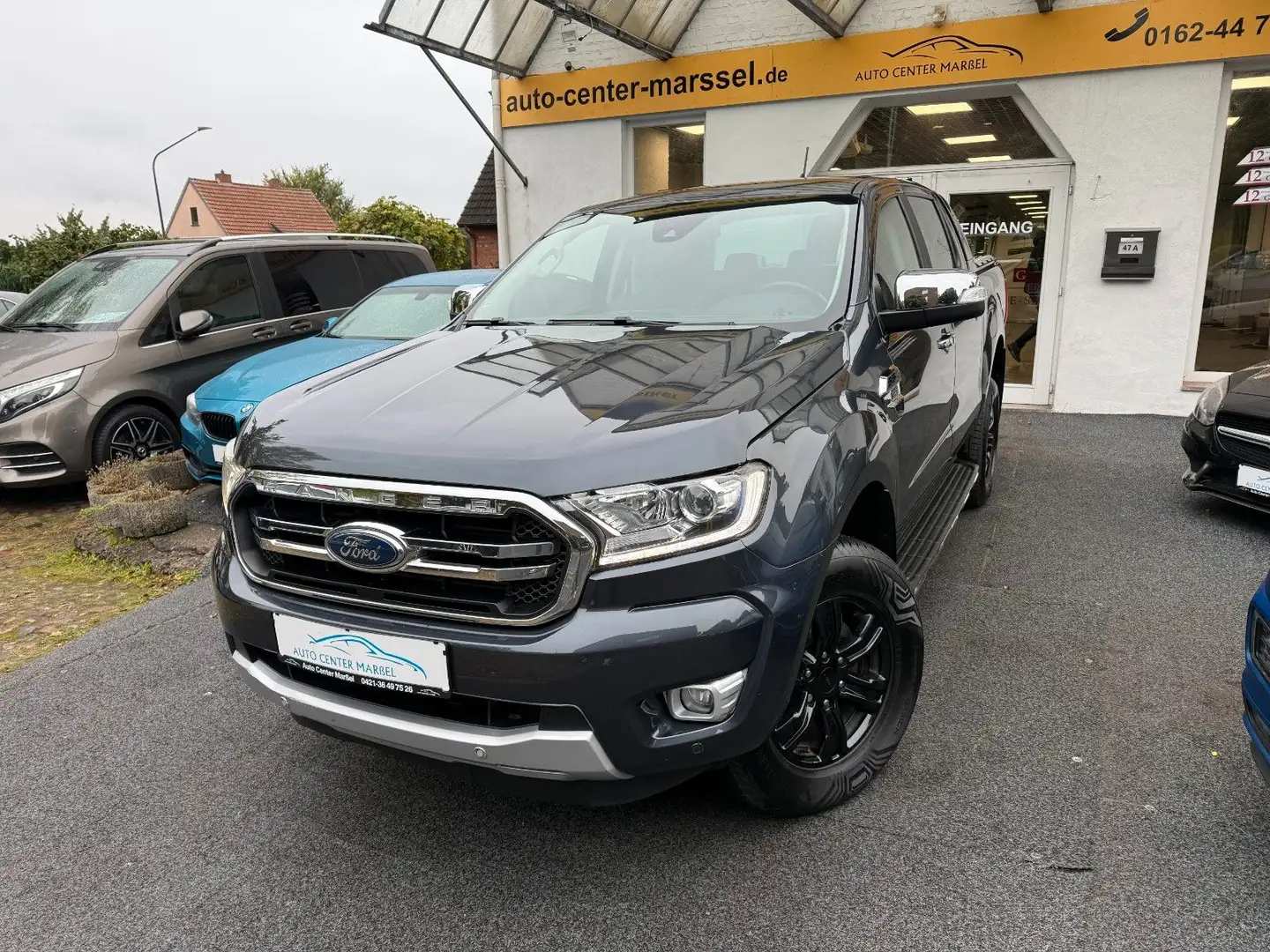 Ford Ranger Limited 4x4 AHK/BIXENON/SPURHALTE Gris - 1