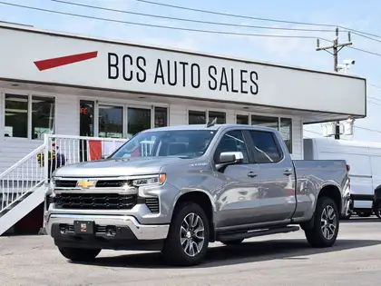 Gray 2023 Chevrolet Silverado 1500 Pickup Truck Four-Wheel Drive Automatic