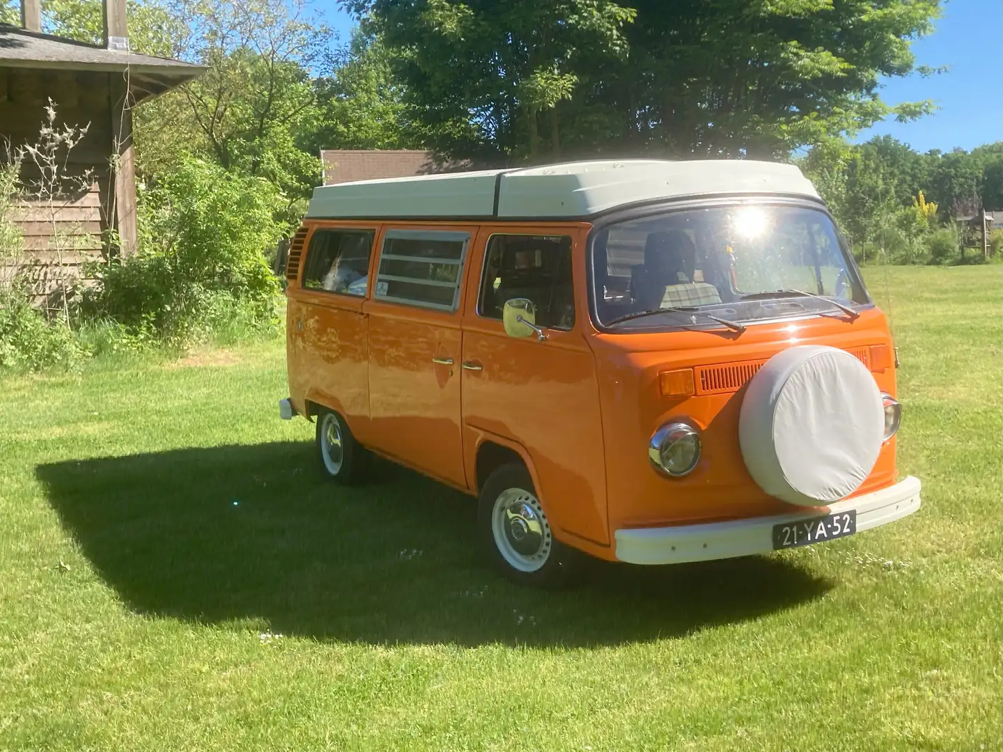 Volkswagen T2 Westfalia kampeerwagen Berlin Oranje - 2