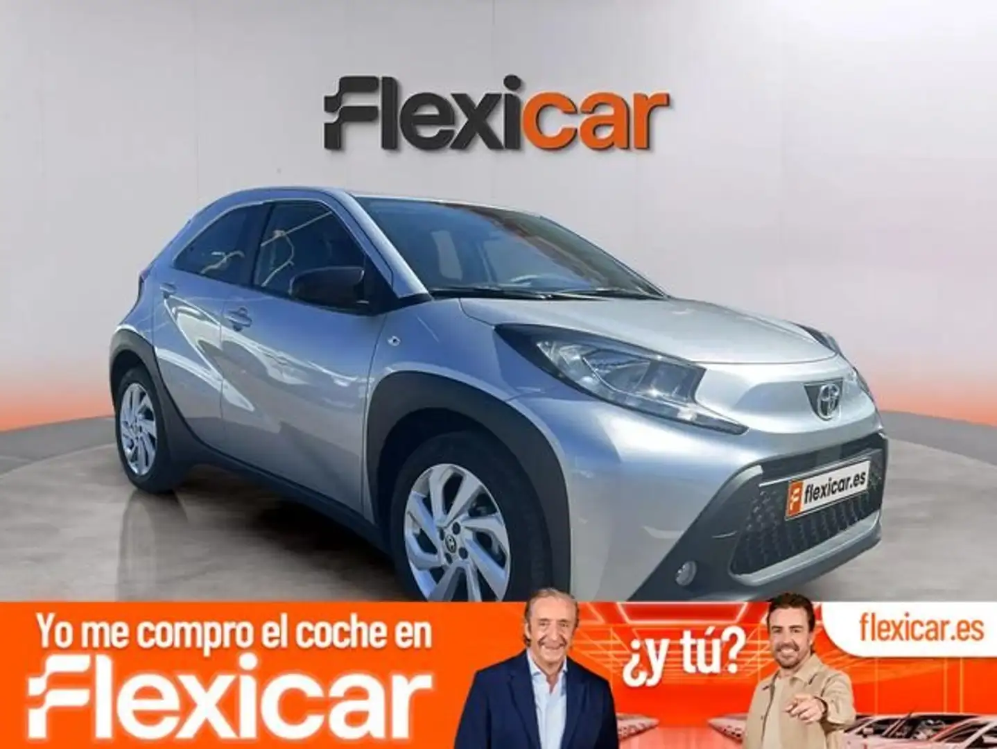 Toyota Aygo 1.0 VVT-i x-play Gris - 1