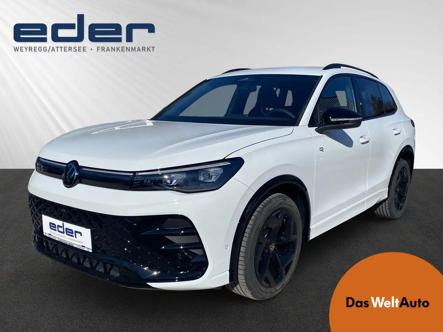 Volkswagen Tiguan R-Line TDI DSG Weiß - 1