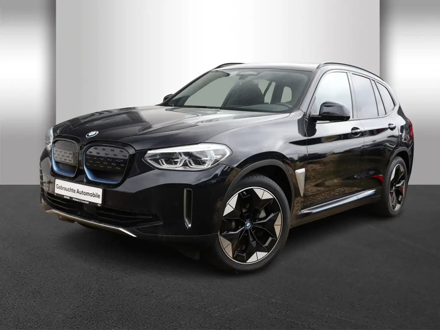 BMW iX3 ix3 80KWH IMPRESSIVE Auto EDC Klimaaut. Head-Up Schwarz - 2