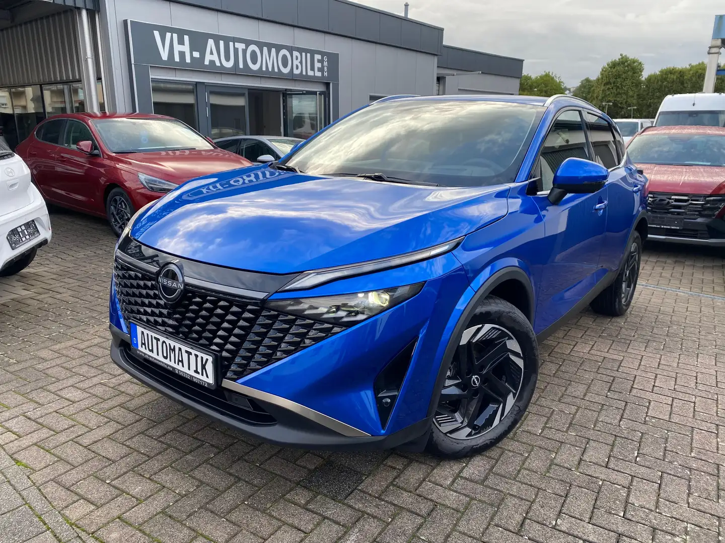 Nissan Qashqai Xtronic+Head-upNAVI&360°el.Heckklappe*Winterpak Bleu - 2