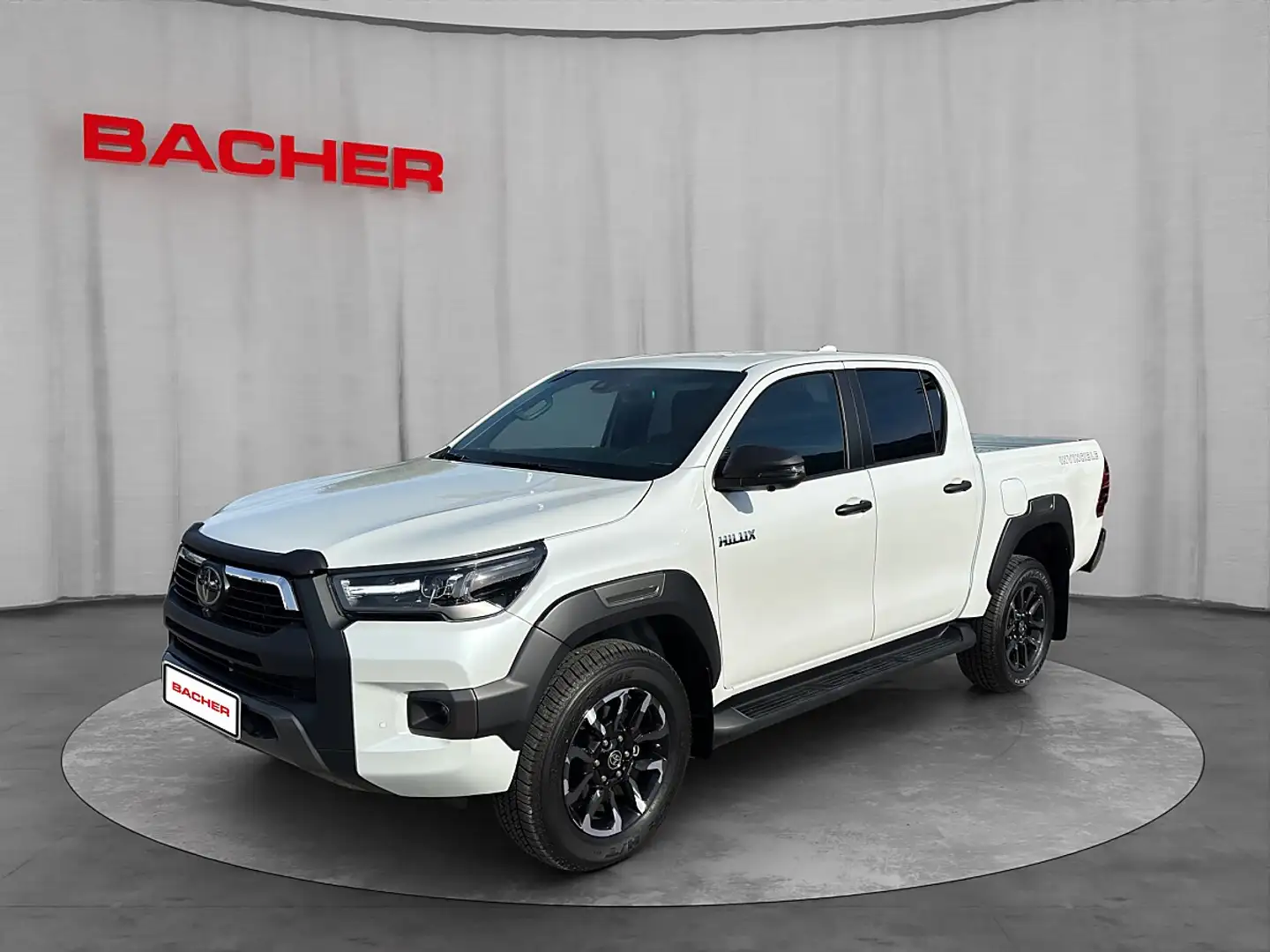 Toyota Hilux DK Invincible 4WD 2,8 D-4D MHEV Aut. Weiß - 1