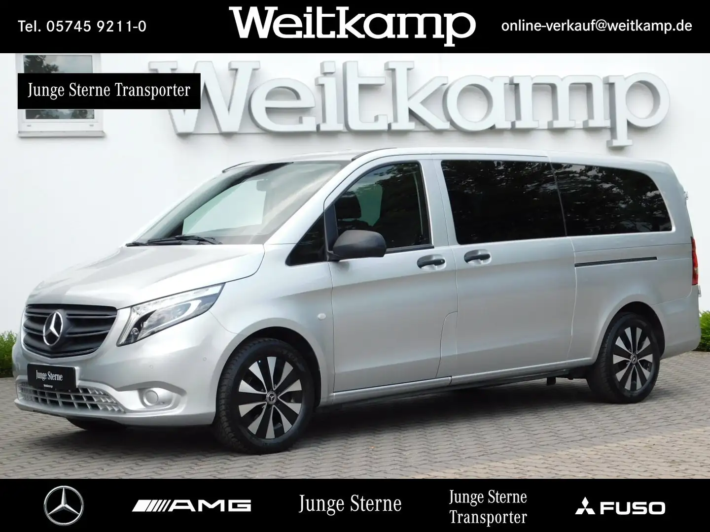 Mercedes-Benz Vito Vito 119 CDI Tourer SELECT XL LED+NAVI+STHZ+UVM. Silver - 1