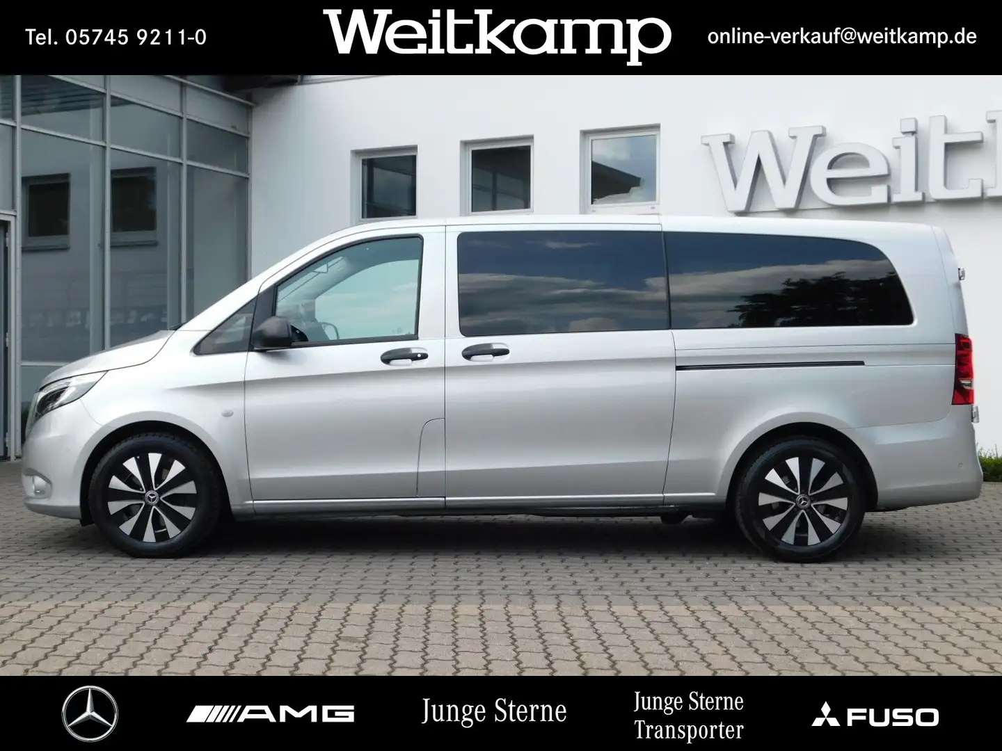 Mercedes-Benz Vito Vito 119 CDI Tourer SELECT XL LED+NAVI+STHZ+UVM. Silver - 2