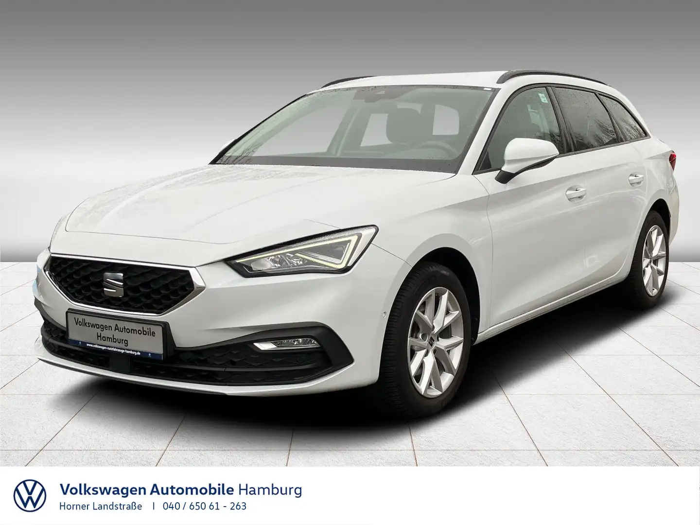 SEAT Leon Sportstourer Style 1.5 eTSI DSG Sitzheizung Blanco - 1