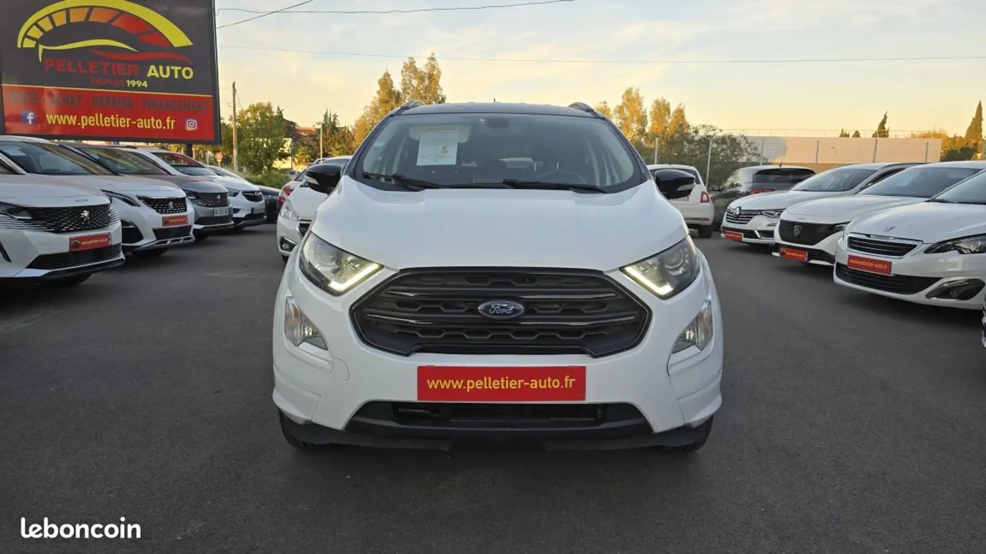 Ford EcoSport 1.0 125 BVM6 ST-Line Blanc - 2